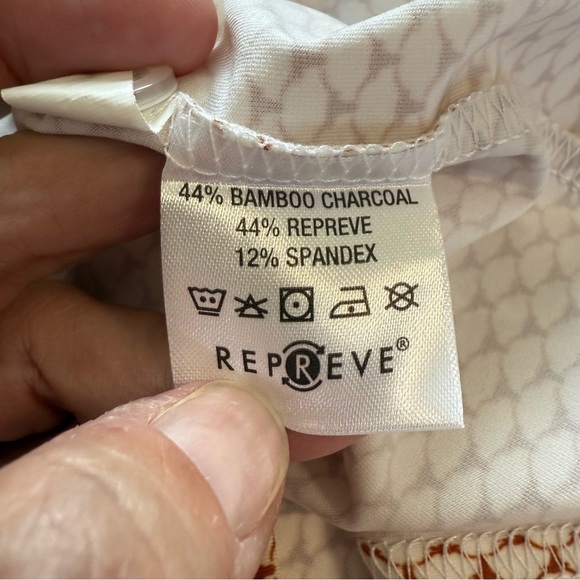 The Forty Acres Collection Texas Longhorns AOP White ECOTEC Ladies Polo Shirt MD - Picture 9 of 11